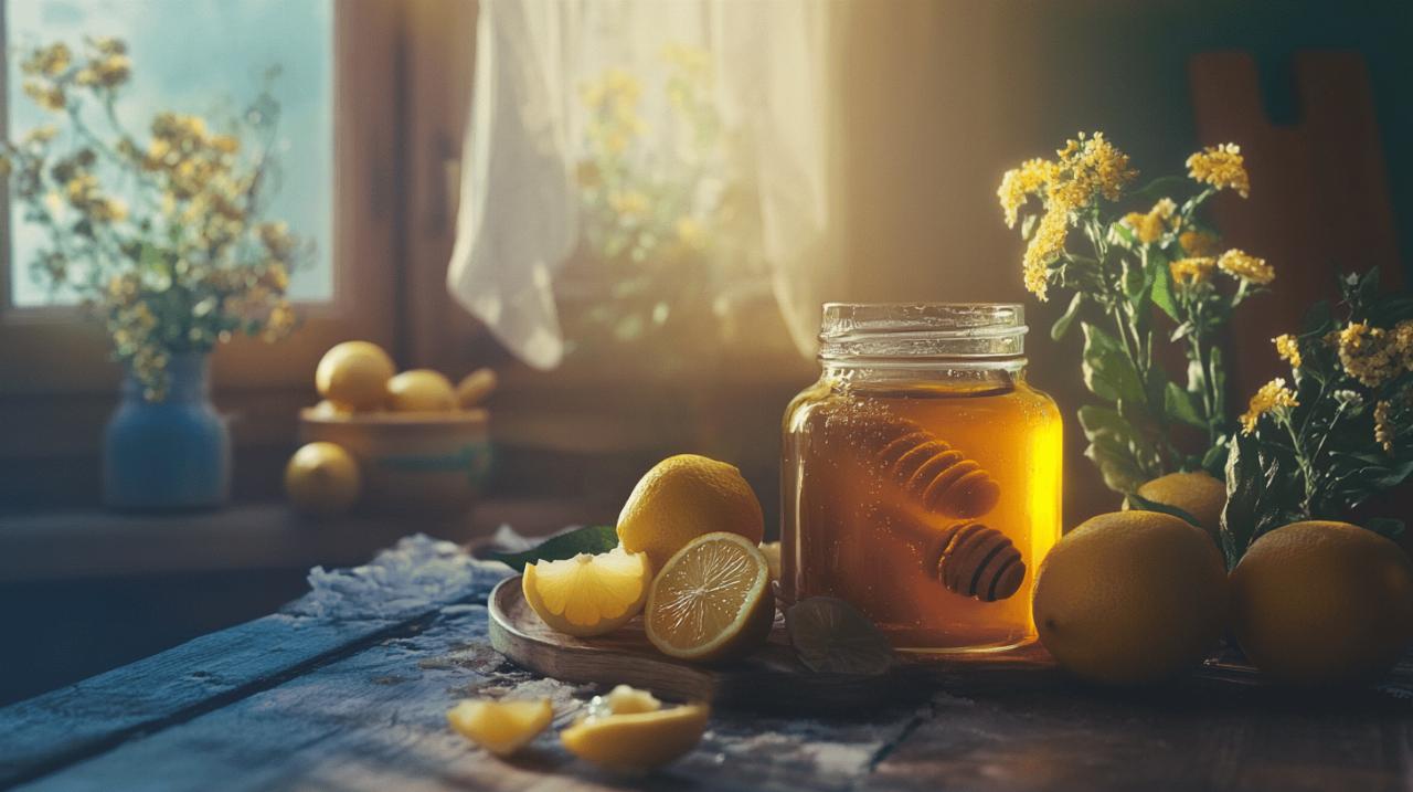 Les pastilles de miel et citron maison : votre remede naturel contre les irritations