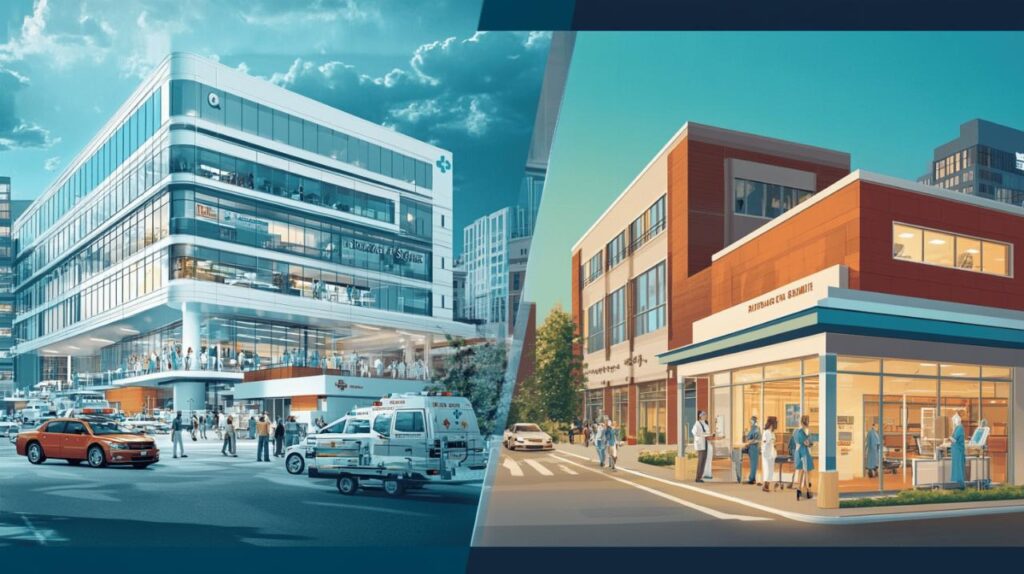 Difference entre hopital et clinique : Leur contribution au developpement territorial