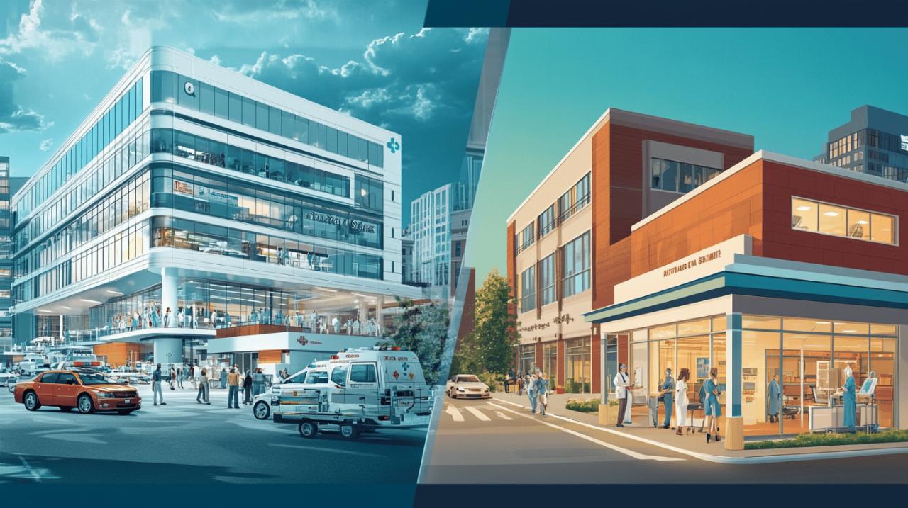 Difference entre hopital et clinique : Leur contribution au developpement territorial